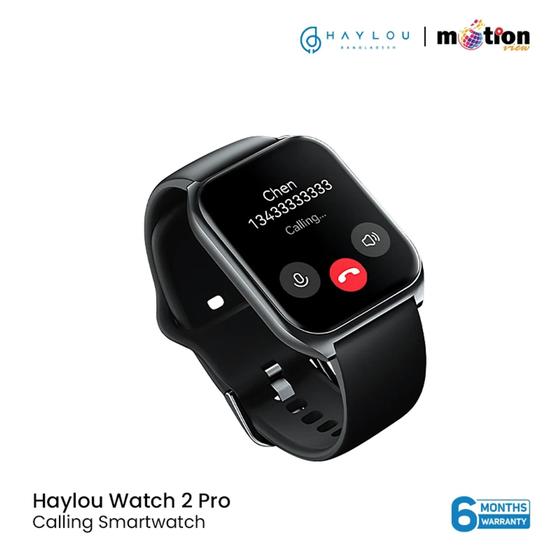 Imagem de Smartwatch Haylou Watch 2 Pro com Chamadas Bluetooth, IPX68 para Android iOS, azul escuro