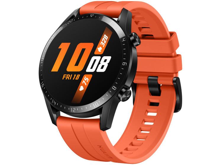 Smartwatch Huawei GT2 Laranja 46mm Menor preço em Smartwatch Huawei GT2 Laranja 46mm