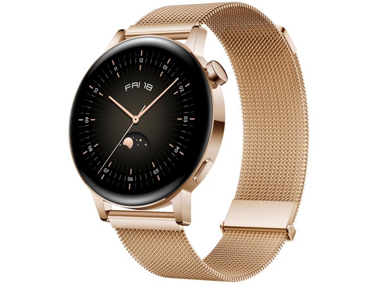 Imagem de Smartwatch Huawei GT3 42mm Dourado 4GB