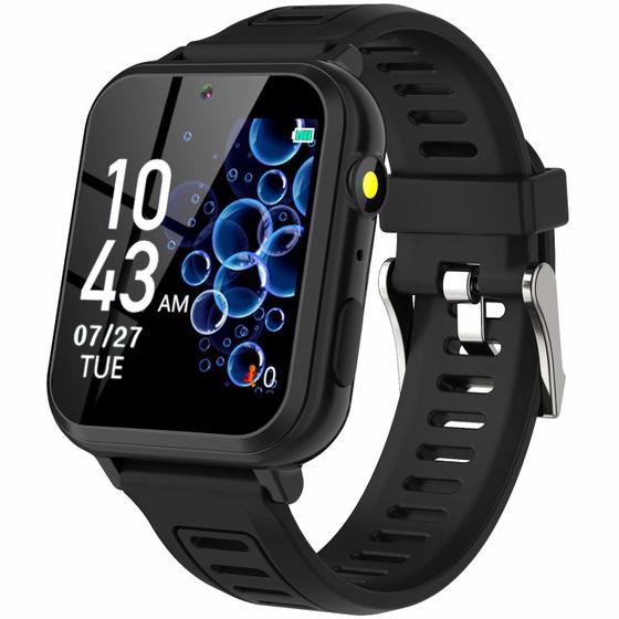 Imagem de Smartwatch Infantil com 24 Jogos - Câmera, Música e Relógio para Crianças (4-12 anos)