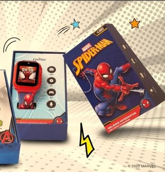 Imagem de Smartwatch infantil Côndor Vingadores