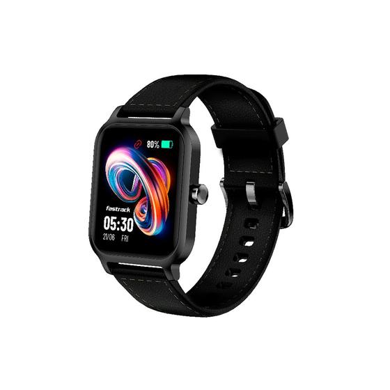 Imagem de SmartWatch Level LVW-10, Tela TFT de 1.83", Compatível com iOS e Android, Pulseira de Couro Black