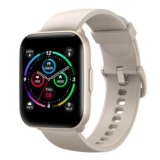 Imagem de Smartwatch Mibro C2 BT 5.0 Android Ios Tela 1.69 pol. Branco Creme