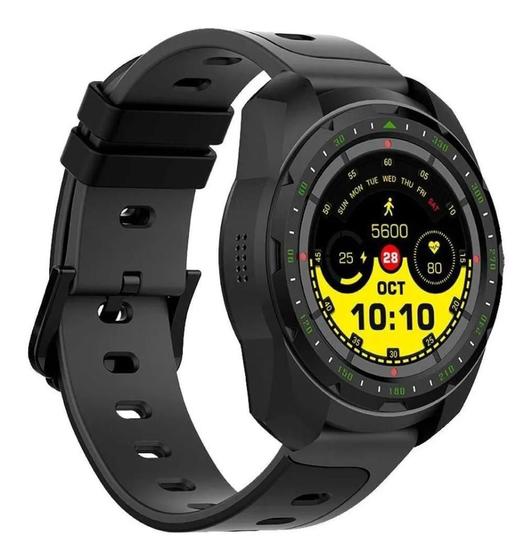 Imagem de Smartwatch Monitor Cardíaco Q-Touch Bluetooth QSW13 Preto