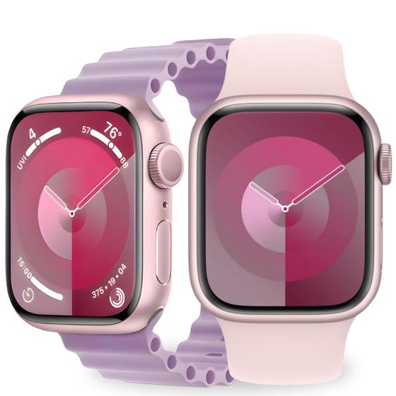 Imagem de Smartwatch Original W59 Pro Series 9 Masculino E Feminino 47mm GPS Presente de dia das mães