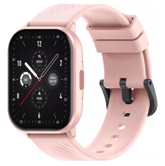 Imagem de Smartwatch Original Zeblaze Gts 3 Global Pink Pulseira Mesh