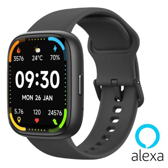 Imagem de SmartWatch Pulse Wearzone Aprova D Àgua Com Alexa Integrada Até 7 Dias De Bateria - XWear