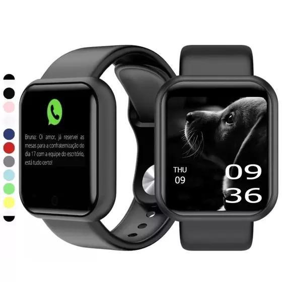 Smartwatch Relógio Digital D20 Original Masculino E Feminino Menor preço em Smartwatch Relógio Digital D20 Original Masculino E Feminino
