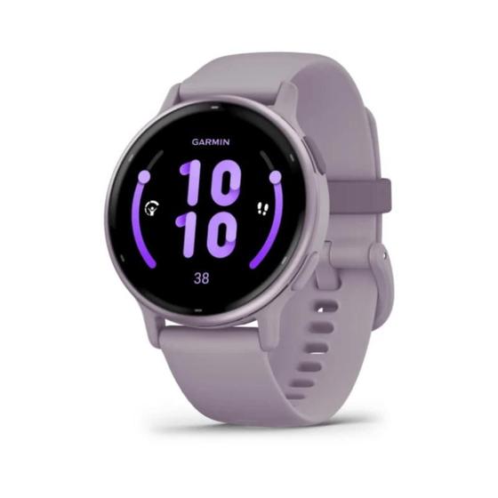 Imagem de Smartwatch Relógio Garmin Vivoactive 5 Orquídea com Monitor Cardíaco de Pulso com GPS 42mm