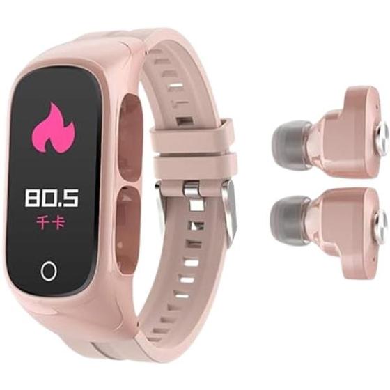 Imagem de Smartwatch Relógio inteligente Fone Bluetooth 2 em 1 N8