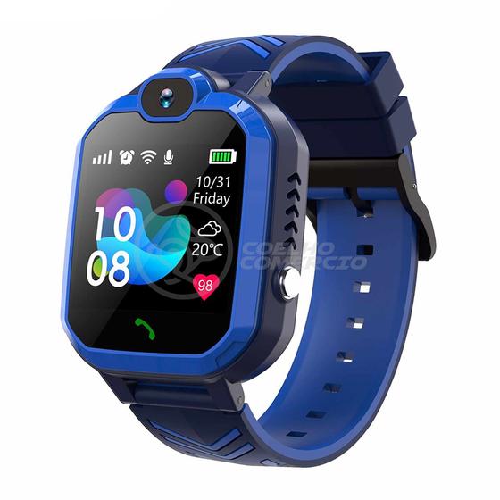 SmartWatch Relógio Inteligente Infantil Criança Q12 Localização Chamadas SOS Android e iOS Menor preço em SmartWatch Relógio Inteligente Infantil Criança Q12 Localização Chamadas SOS Android e iOS