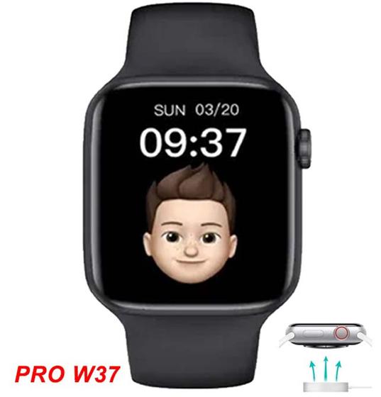 Smartwatch Relógio Inteligente IWO Watch 7 PRO W37 PRO versão 2022 ...