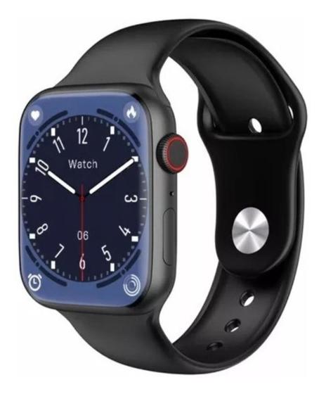 Imagem de Smartwatch Relógio W59 Pro Original Lançamento 47mm Nfc Induçao Trava de Pulseira Siri Watch 9