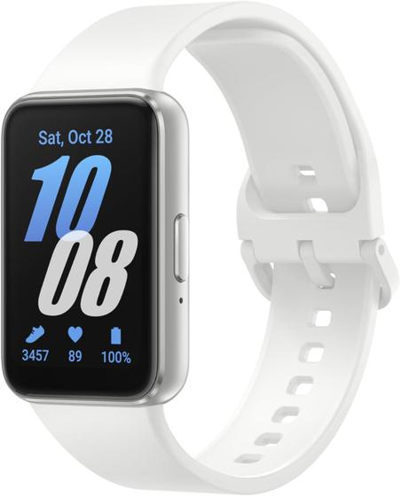 Smartwatch Samsung Galaxy Fit3 Display 1.6" Prata Esporte Menor preço em Smartwatch Samsung Galaxy Fit3 Display 1.6" Prata Esporte