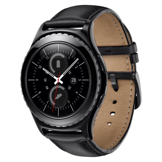 Imagem de Smartwatch Samsung Gear S2 CLassic SM-R732 Preto Touch Screen com Monitor Cardíaco