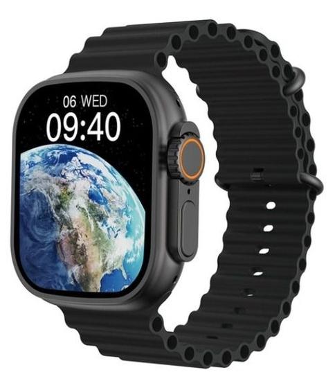 Imagem de Smartwatch Serie 8 W68+ Ultra Watch Original Com Trava de Pulseira Parafuso Bluetooth Android iOS