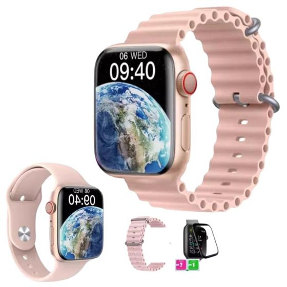 Imagem de Smartwatch Smart GPS relógio feminino 41mm W59 mini serie 9 original novo lançamento