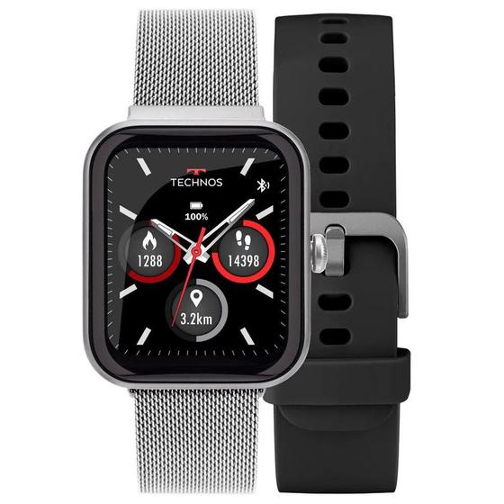 Smartwatch Technos Connect MAX Prata e Preto - TMAXAB/5K Menor preço em Smartwatch Technos Connect MAX Prata e Preto - TMAXAB/5K