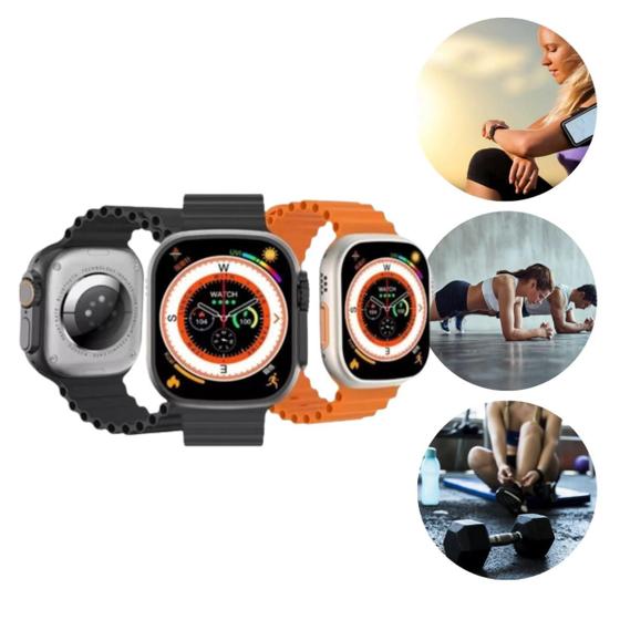 Imagem de Smartwatch Ultra  49mm Gps Nfc Lançamento Watch9