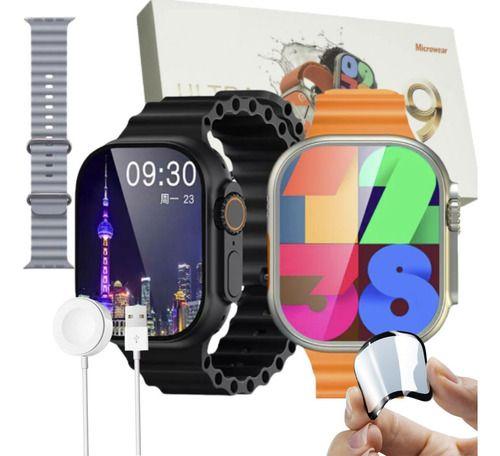 Imagem de Smartwatch Ultra 9 Max Series 9 Geração 2024 Nfc + Acessórios