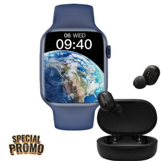 Imagem de Smartwatch W28 PRO 45mm + 1 Air Dot' s 3 Fone Bluetooth