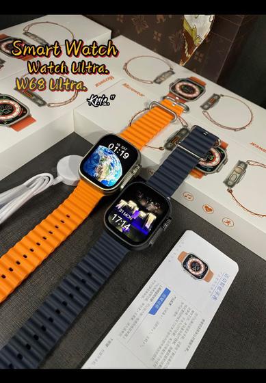 Smartwatch w68 ultra Série 8 Original Português Masculino ou Feminino 49mm compativel com samsung motorola iphone xiaomi Menor preço em Smartwatch w68 ultra Série 8 Original Português Masculino ou Feminino 49mm compativel com samsung motorola iphone xiaomi