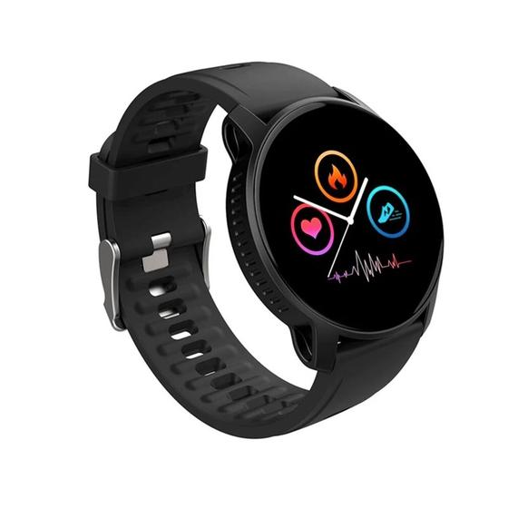 Imagem de Smartwatch W9 Fitness Preto - Tela de 1,3 Polegadas com Bluetooth 5.0