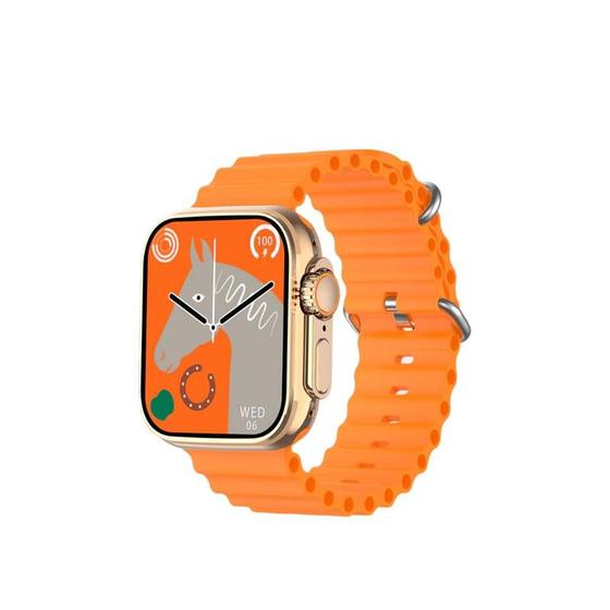 Imagem de Smartwatch Watch Ultra 3 Mini Serie 10 41mm Amoled Ilha Dinâmica Chatgpt GPS - Microwear