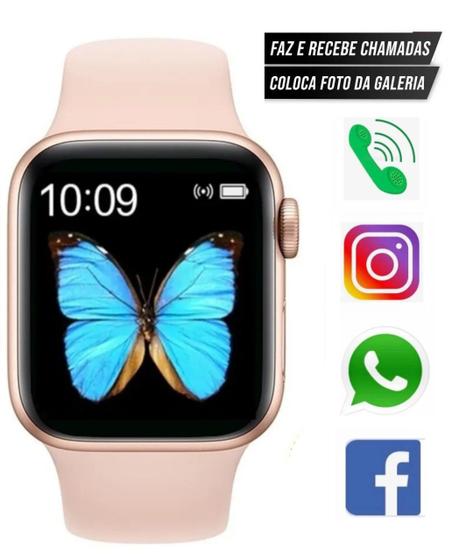 Smartwatch X8 Max 2.0 Serie 7 Troca Foto Faz e Recebe chamadas Menor preço em Smartwatch X8 Max 2.0 Serie 7 Troca Foto Faz e Recebe chamadas