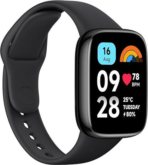 Imagem de Smartwatch Xiaomi Redmi Watch 3 Active Preto - Garantia Xiaomi Brasil