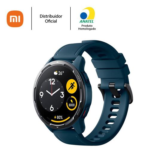Smartwatch xiaomi s1 active azul Menor preço em Smartwatch xiaomi s1 active azul