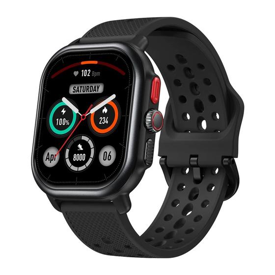 Imagem de Smartwatch Zeblaze Beyond 3 Pro, GPS integrado Tela AMOLED HD de 2,15 polegadas Chamadas bluetooth