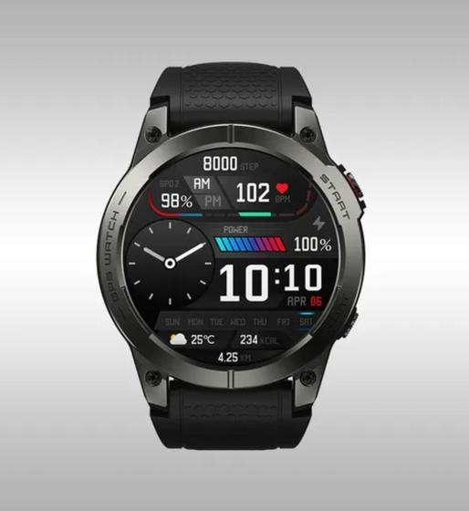 Smartwatch Zeblaze Stratos 3 com GPS tela HD AMOLED Bluetooth chamadas telefônicas 2023 Menor preço em Smartwatch Zeblaze Stratos 3 com GPS tela HD AMOLED Bluetooth chamadas telefônicas 2023
