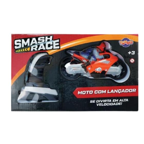 Imagem de Smash Race Moto Com Lançador Cor Sortida - Toyng