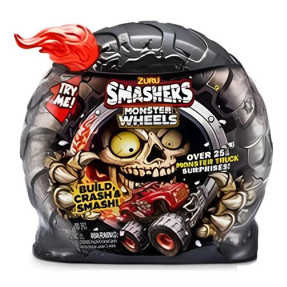 Imagem de Smashers Carrinho Monster Truck Série 1 Vermelho F0128-9 FUN