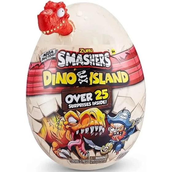 Imagem de Smashers Dino Island Ovo 7 Supresas Pequeno F012-9 - fun