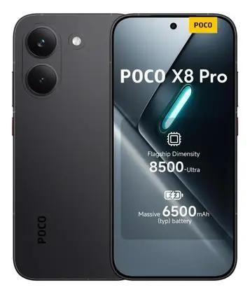 Smatphone Xiaomi POCO X8 PRO 5G NFC 8GB Ram 256GB Rom LANCAMENTO 2026 PRETO Imagem de Smatphone Xiaomi POCO X8 PRO 5G NFC 8GB Ram 256GB Rom LANCAMENTO 2026 PRETO