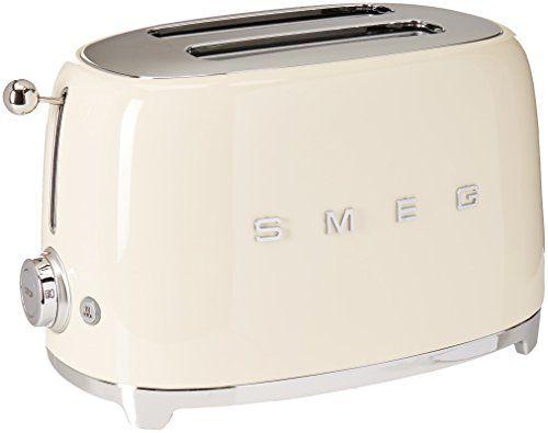Smeg TSF01CRUS 50's Retro Style Aesthetic 2 Torradeira Fatia, Creme Menor preço em Smeg TSF01CRUS 50's Retro Style Aesthetic 2 Torradeira Fatia, Creme