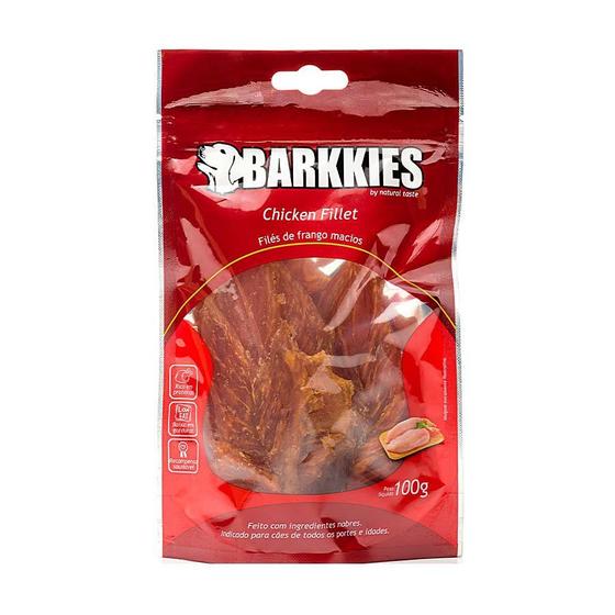 Imagem de Snack Barkkies Chicken Filet para Cães 100g - 1 Unidade