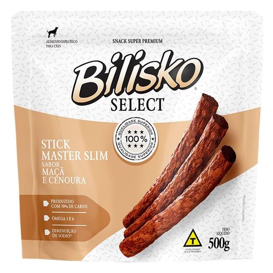 Imagem de Snack Bilisko para Cães Sabor Cenoura e Maçã - 500g