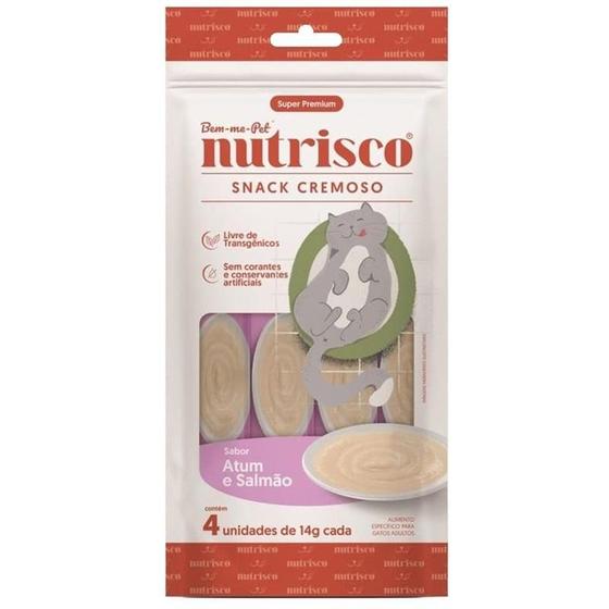 Imagem de Snack Cremoso Nutrisco 56G Atum E Salmao