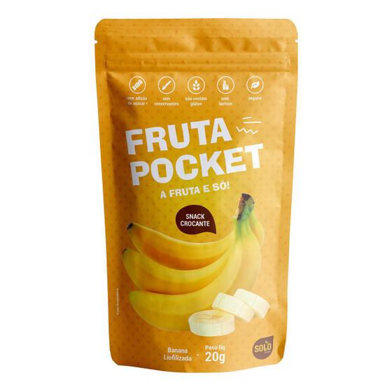 Imagem de Snack De Banana Liofilizada Solo Snacks 20G