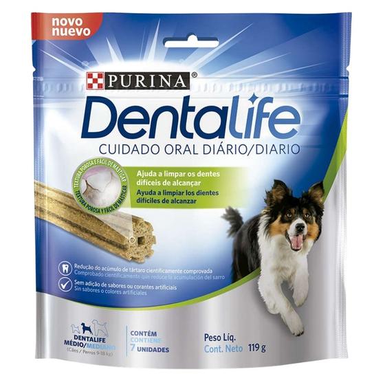 Imagem de Snack Dentalife para Cães Adultos de Raças Médias 119g