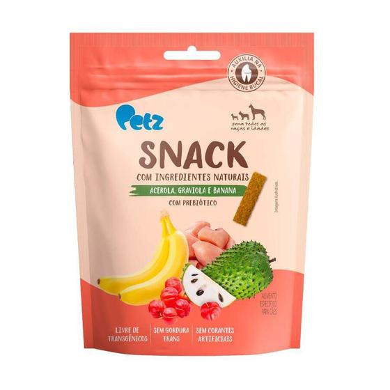 Imagem de Snack Petz Acerola, Graviola e Banana para Cães - 60g