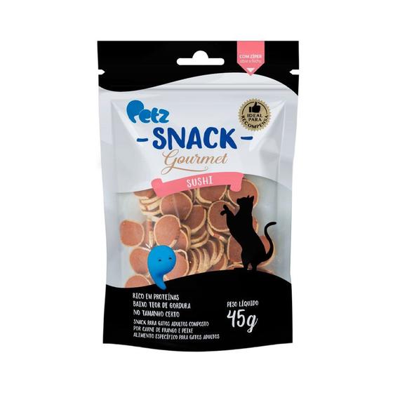 Imagem de Snack Petz Gourmet Sushi para Gatos 45g