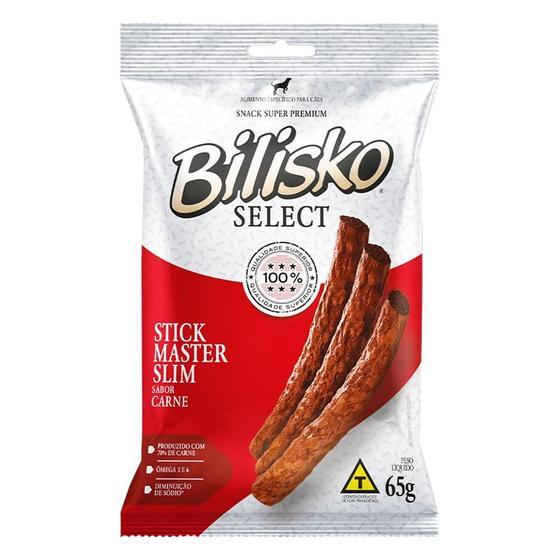 Imagem de Snacks Bilisko Palitos Finos Carne para Cães - 65 g
