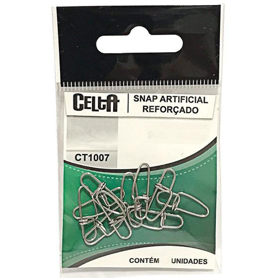 Imagem de Snap Artificial Reforçado Celta CT1007 Nº2 70lb Cartela com 10un