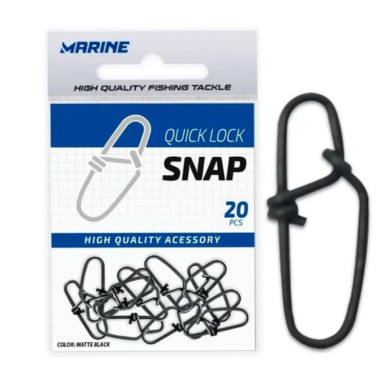 Imagem de Snap Marine Sports Quick Lock Nº2 25kg Cartela com 20un