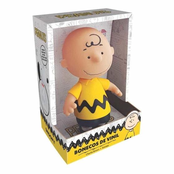 Snoopy Peanuts Boneco Vinil Articulado Charlie Brown 3074 Lider ...