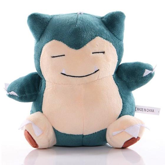 Imagem de Snorlax de Pelúcia 17cm Boneco de Pelúcia de Pokemon